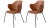 Set of 2 brown leather lassen chairs by Lassen Dimensions: W 58 x D 60 x H 88 cm Materials: Leather The Lassen chair by...