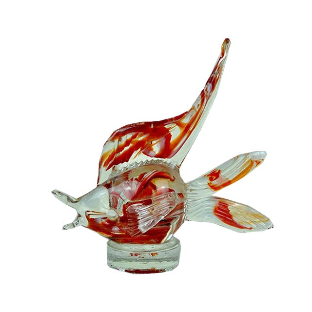 Murano Glass Fish from Murano, 1970s For Sale