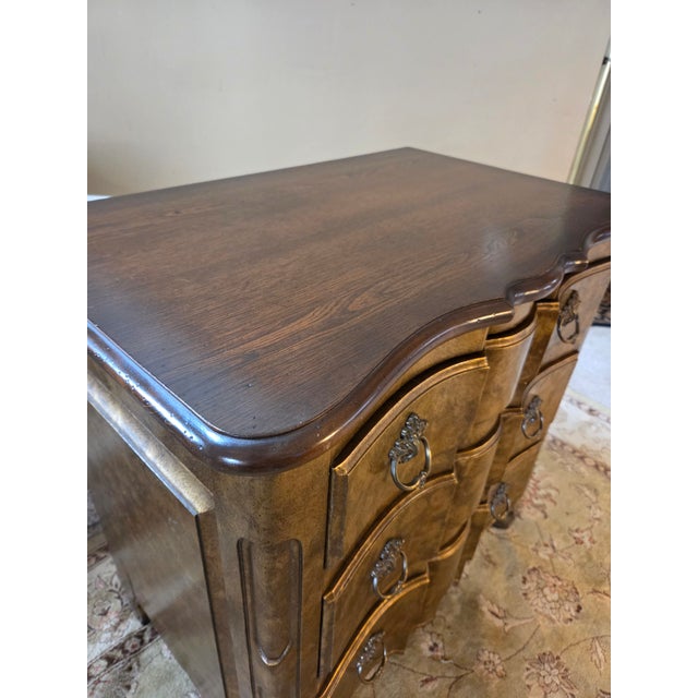 Country French Chest of Drawers With Antique Gold Gilt Finish For Sale In Indianapolis - Image 6 of 16