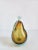 Glass Livio Seguso Murano Italy Pear Form Paper Weight For Sale - Image 7 of 11