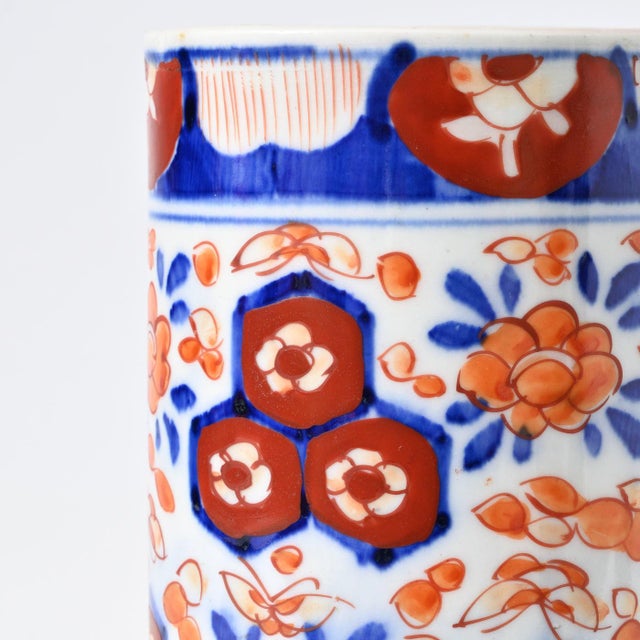 Japanese Imari Porcelain Vase, 1890s For Sale - Image 4 of 7