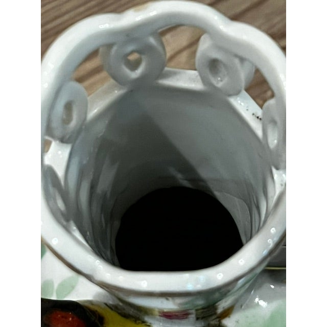 Vintage Porcelain or Ceramic Bud Vase For Sale In New York - Image 6 of 7