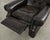 Ralph Lauren Style Cigar Leather Wingback Writers Chair For Sale - Image 9 of 12