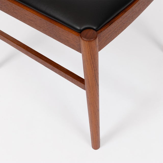 Vintage Arne Vodder Teak Dining Chairs for Sibast Model 422 Danish Mid-Century Set of 4 For Sale - Image 14 of 16