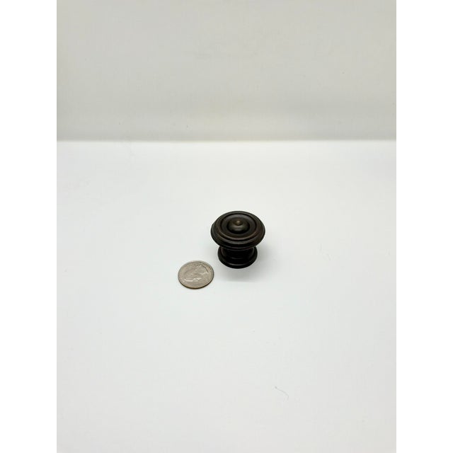 Traditional Thomasville Knob Dark Bronze Finish For Sale - Image 3 of 4