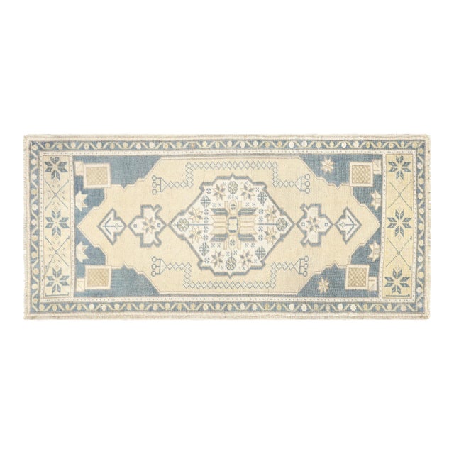 1960s Turkish Oushak Rug For Sale