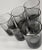 Mid 20th Century Smoky Gray Shot Glasses- Set of Seven For Sale - Image 5 of 8