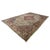 Antique Persian Sarouk Mahajaran Wool 12x19 Ivory, Navy, & Red Oversized Handmade Area Rug #1144059 For Sale - Image 4 of 16