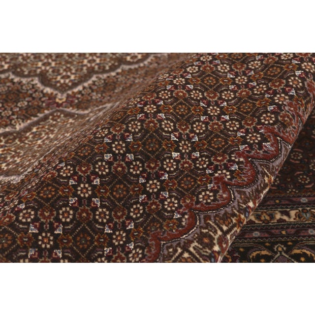 Vintage Persian Mahi Tabriz Rug, 09'10 X 12'10 For Sale In Dallas - Image 6 of 10