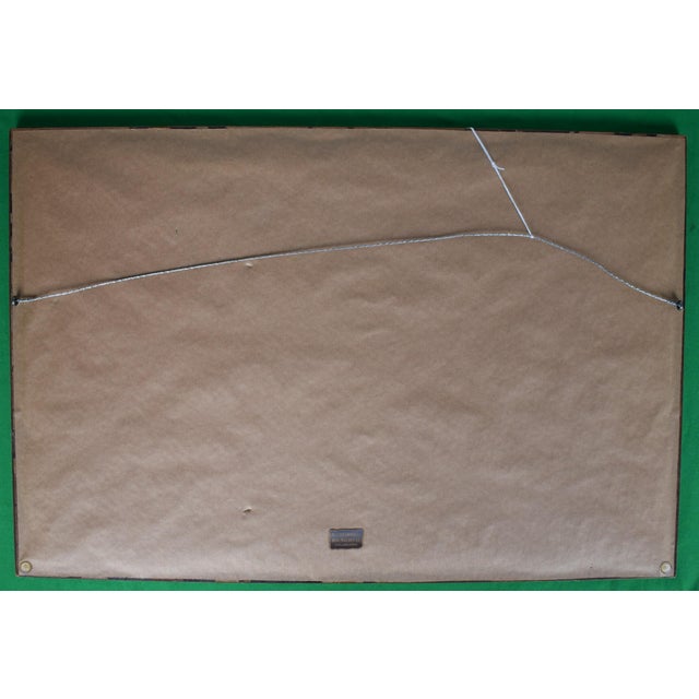 Print Sz: 10 5/8"H x 18 3/4"W Frame Sz: 16 7/8"H x 25 1/4"W