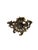 Gold Rococo Gilt Bronze and Brass 5-Light Candelabras with Putti, Set of 2 For Sale - Image 8 of 10
