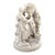 French Biscuit Porcelain Centrepiece Group with Floral Garlands, 1800s For Sale - Image 3 of 12