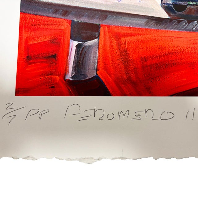 2010s Frank Romero "Cheech's Downtown" Giclee Print Limited Edition Signed, 6 of 7 For Sale - Image 5 of 10