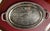 Mid-Century Oneida Silver-Plated 25" Grand Oval Butler’s Tray With Etched Victorian Scroll For Sale - Image 4 of 18
