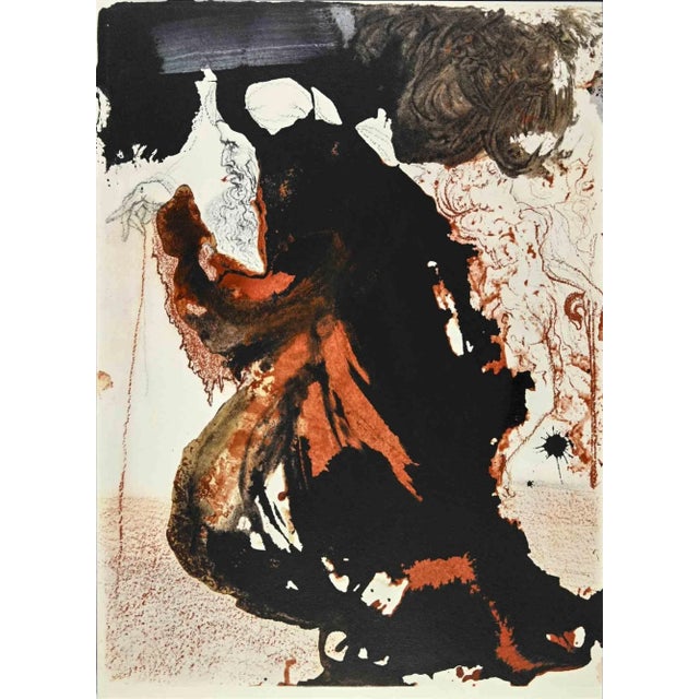 Salvador Dali, Trulla Caementarii in Manu Domini, Lithograph, 1964 For Sale - Image 4 of 4