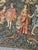 French Aubusson Style Screen Printed Hand Tapestry, 1960s For Sale - Image 14 of 18