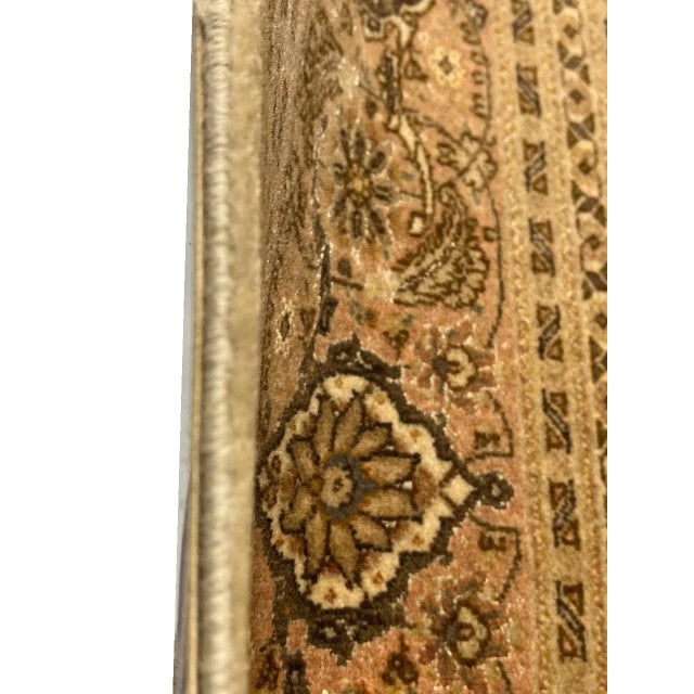 2020s Fine Hand Knotted Persian Silk & Wool Tabriz For Sale - Image 11 of 12