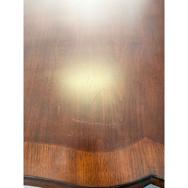 7 Piece Banded Dining Set With Cabriole Legs For Sale - Image 15 of 17