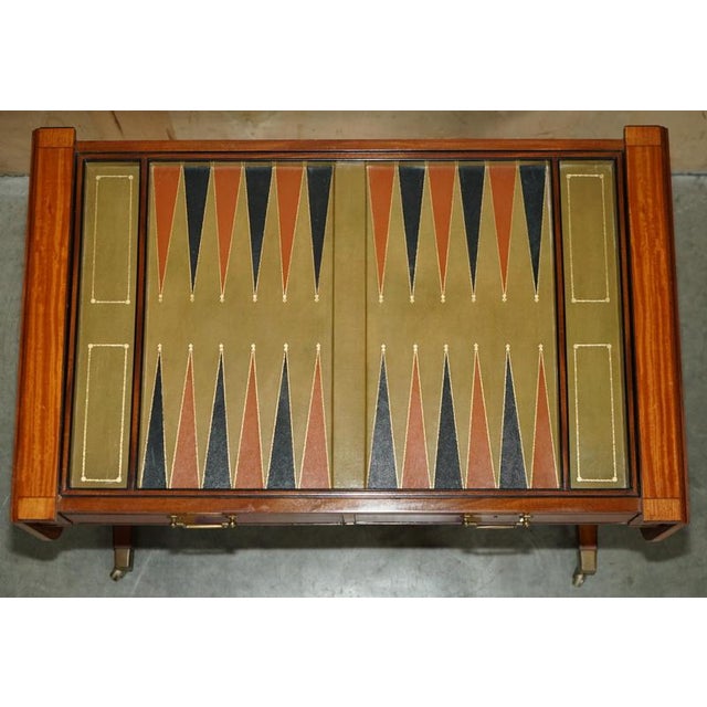 Extending Chessboard and Backgammon Table by William Tillman For Sale - Image 4 of 18