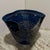 Large Signed 1993 Gunnar Cyrén for Orrefors Cobalt Blue Handkerchief Art Glass Centerpiece Bowl For Sale - Image 13 of 15