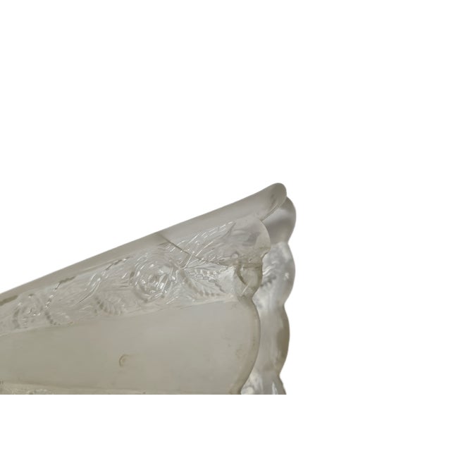 Art Deco Napkin Holder from Bolesław Morawski Glassworks, Poland, 1930s For Sale - Image 12 of 18