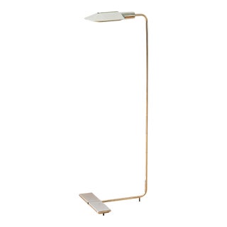 1990s Cedric Hartman Chrome Floor Lamp For Sale