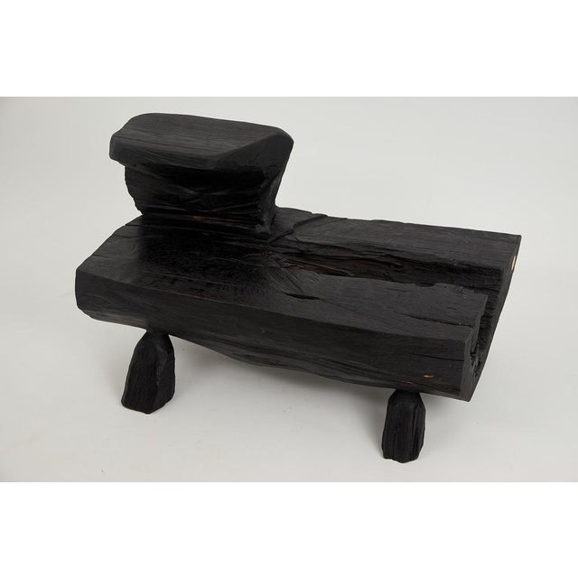 Contemporary Rustic Sculptural Coffee Table by Logniture For Sale - Image 3 of 18