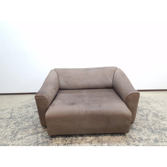 Beige Leather DS 47 Sofa from de Sede For Sale - Image 8 of 12