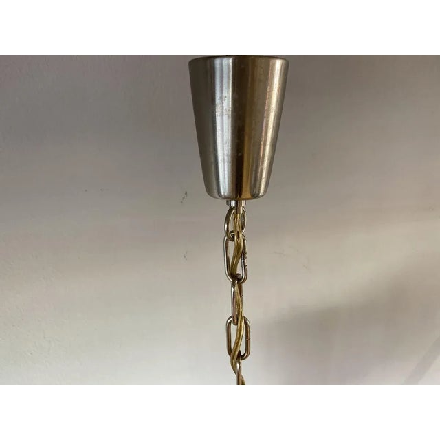 Silver Mid-Century Chandelier by J.T.Kalmar for J.T.Kalmar For Sale - Image 8 of 15