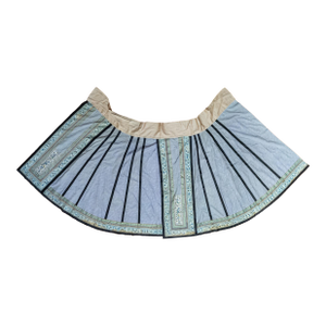 Late 19th Century Chinese Silk Embroidered Ladies Skirt