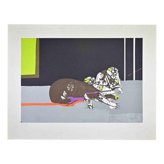 Mariano Villalta, Untitled, Lithograph, 1970s For Sale