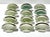 Vintage Ceramic Seashell Clamshell Place Card Holders - Set of 12 For Sale - Image 4 of 6