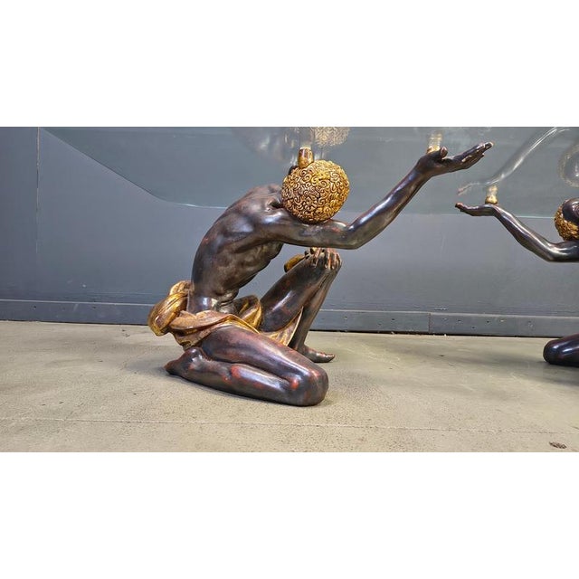 Vintage Sculptural Figure Coffee Table, 1960s For Sale - Image 3 of 16