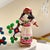 Vintage Native 2 Set Traditional Mexican Huichol Hand-Decorated Dolls -14 Inches For Sale - Image 11 of 11