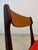 Wood Teak and Orange Upholstered Chair by Erik Buch For Sale - Image 7 of 11