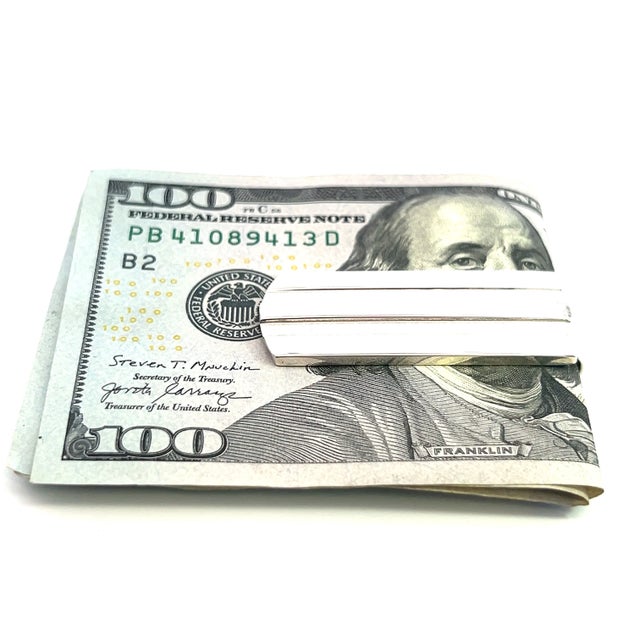 Tiffany & Co Estate Money Clip Sterling Silver For Sale - Image 11 of 11