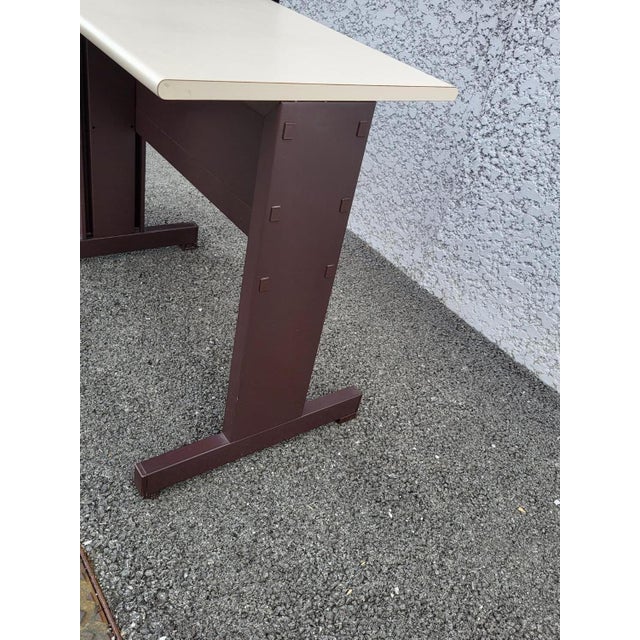 Mid-Century Modern Vintage Italian Synthesis Desk by Ettore Sottsass for Olivetti, 1970s For Sale - Image 3 of 14