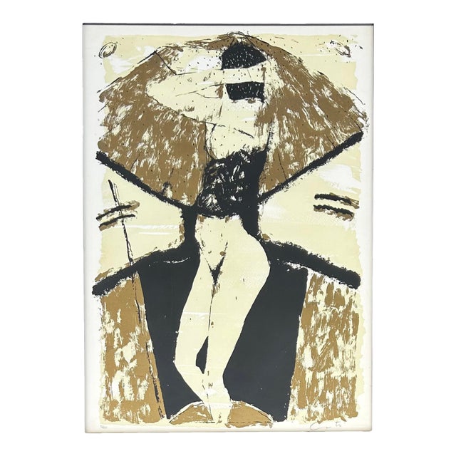 Late 20th Century Humberto Castro Lithograph #92 From an Edition of 100, Framed and Signed, 4 of 5 For Sale