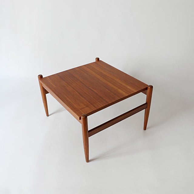 Vintage Scandinavian Coffee Table in Teak, 1970s For Sale - Image 6 of 6