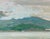 David Harlan, American, 1933-2023. Acrylic painting on illustration board, Field Sketch- Juno Alaska (from ship). ca.1970....