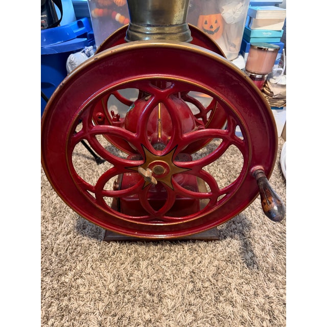 Late 19th Century Elma Model No.8 Cast Iron Table Top Coffee Grinder For Sale In Greensboro - Image 6 of 6