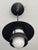 Black steel Louis Poulsen pendant lamp, 90´s. Suitable for damp locations, This piece has an attribution mark, I am sure...