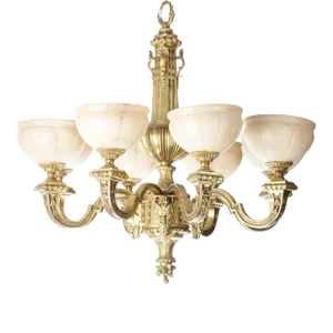 Late 19th Century Gilt-Bronze Chandelier