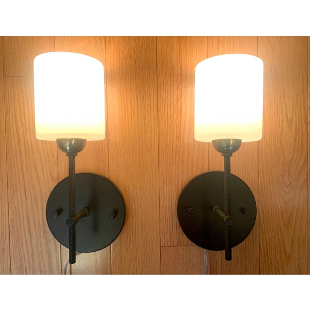 1960s Lunel French 1960s Wall Lights - A Pair For Sale - Image 5 of 13
