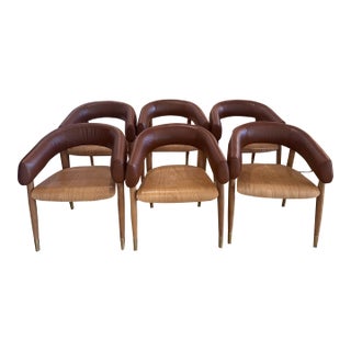 Discontinued West Elm Yates Cafe Chairs - Set of 6 For Sale