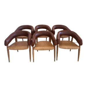 Discontinued West Elm Yates Cafe Chairs - Set of 6