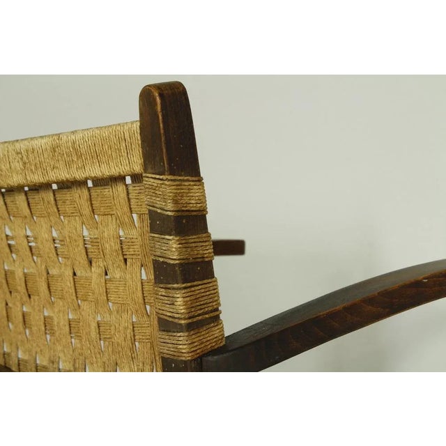 1930s Set of Rope Chairs from Thonet, 1930s For Sale - Image 5 of 11
