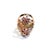 Bochic "Capri" Amethyst, Citrine & Peridot Ring Set In 18K Gold & Silver For Sale - Image 12 of 18