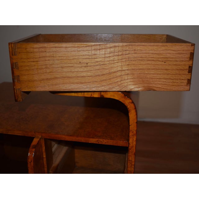 1920s Antique Art Deco Birdseye Maple Nightstands a Pair Chairish