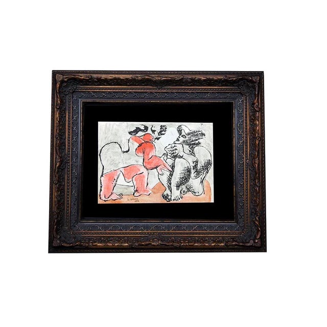 Modern Le Corbusier Lithograph in Color Original Ltd. Ed. Signed +W/Archival Frame For Sale In Atlanta - Image 6 of 6